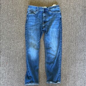 Calvin Klein Men's Deep Blue Straight Jeans